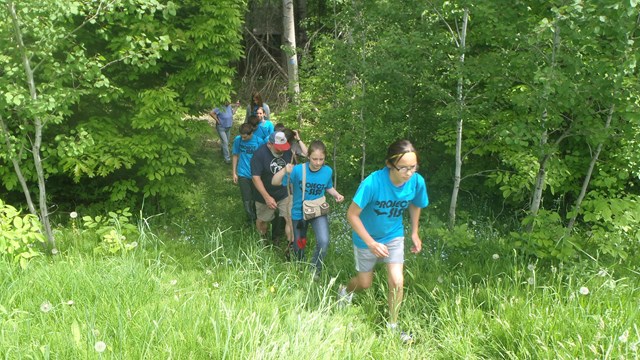 Hiking in the Keweenaw