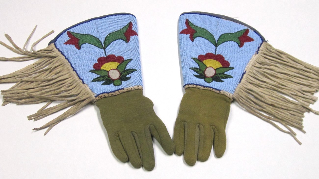 Beaded Gloves