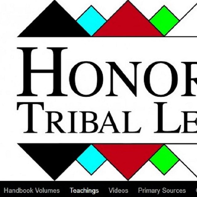 Screenshot of Honoring Tribal Legacies Teachings page