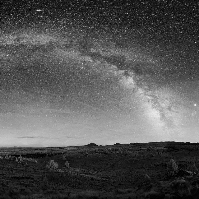 Night sky at Lava Beds (NPS/Dan Duriscoe)