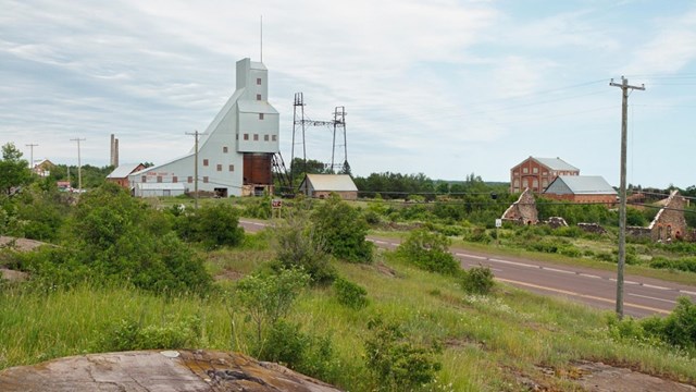 View of Quincy No.2 Shaft-Rockhouse; Ryan Holt