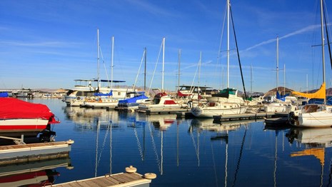 Marinas for boating and other water activity