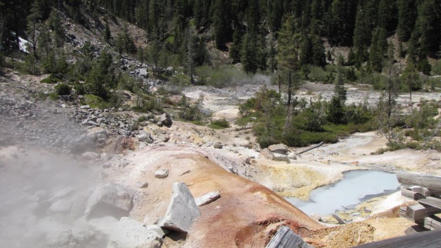 Devils Kitchen hydrothermal area