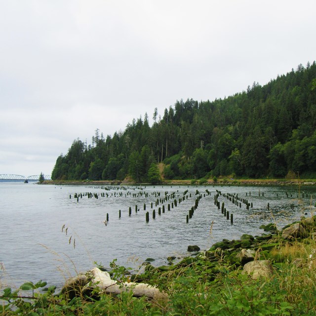 Water with cloudy sky