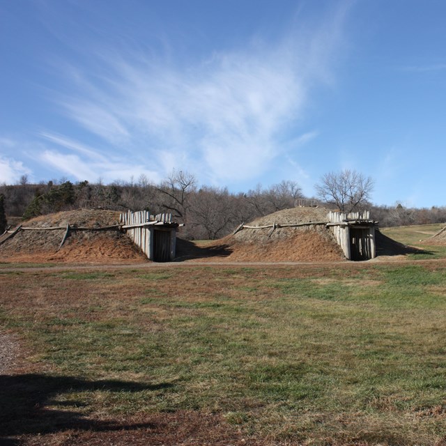 Mandan earthlodges