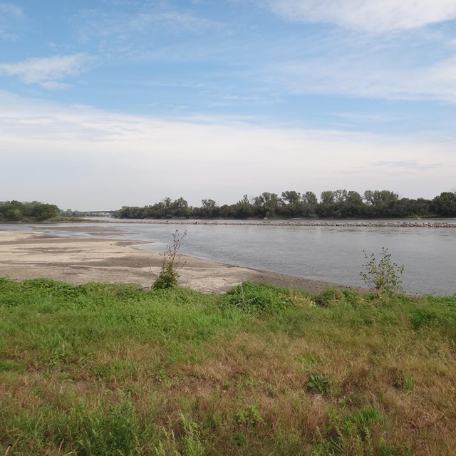 Platte River Confluence sandbar