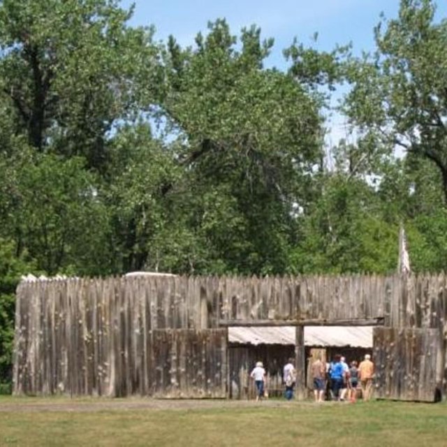 Wooden fort