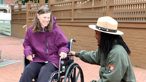 Lincoln Home is accessible by wheelchair on the first floor only.