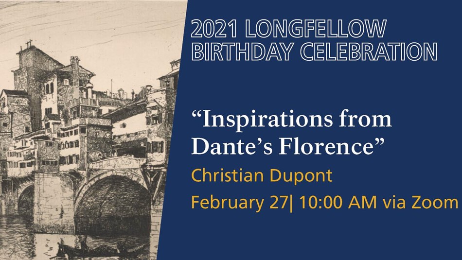 Illustration of old bridge, gondola floating under its arch, medieval city in background