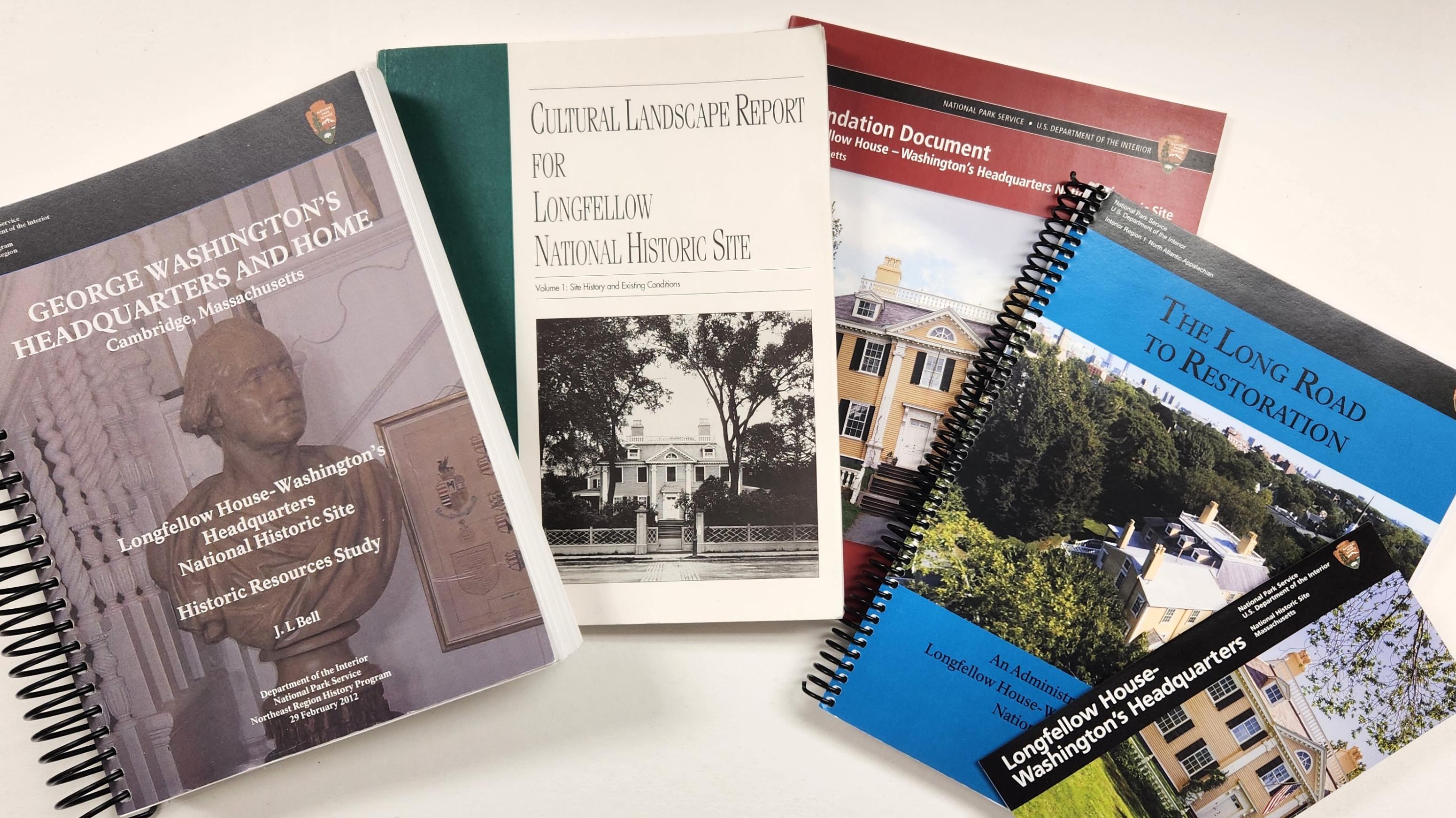 Four NPS reports and a park brochure