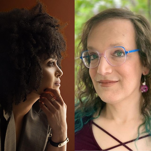 Headshots of Diannely Antigua and Stephanie Burt