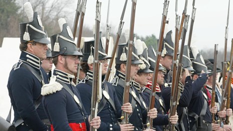 Reenactors at Jean Lafitte National Historic Park and Preserve
