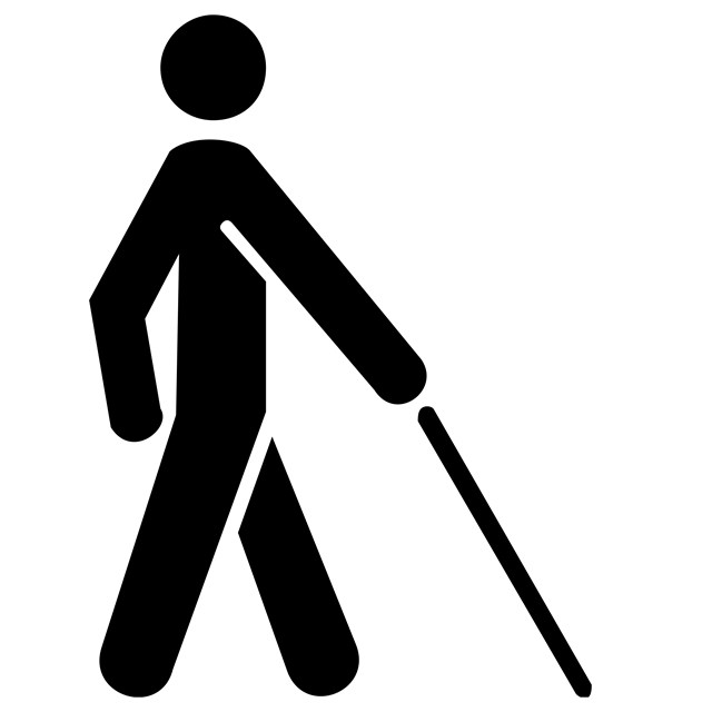 Low vision access symbol