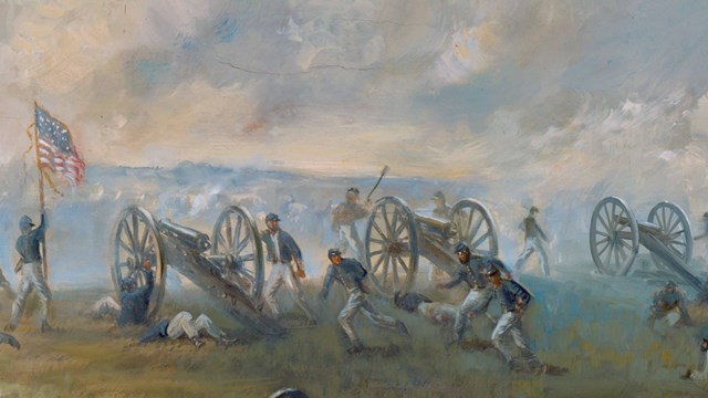 Capture of Ricketts' Battery by Sidney King