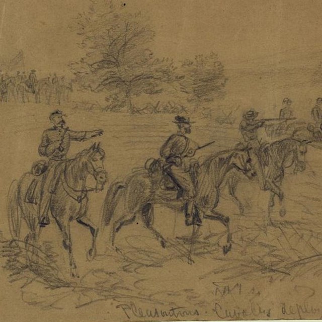 Cavalry Drawing LOC