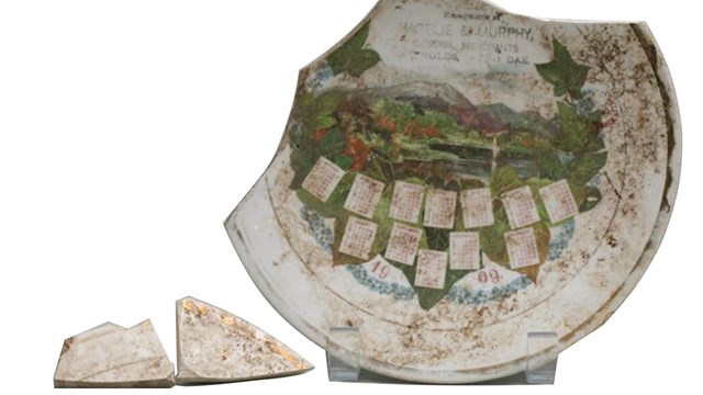 Image of broken plate