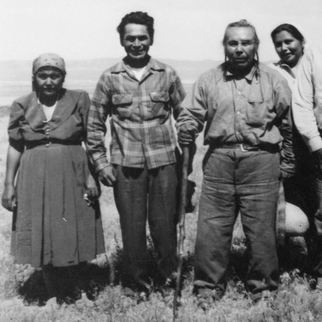Six men and women facing the camera.