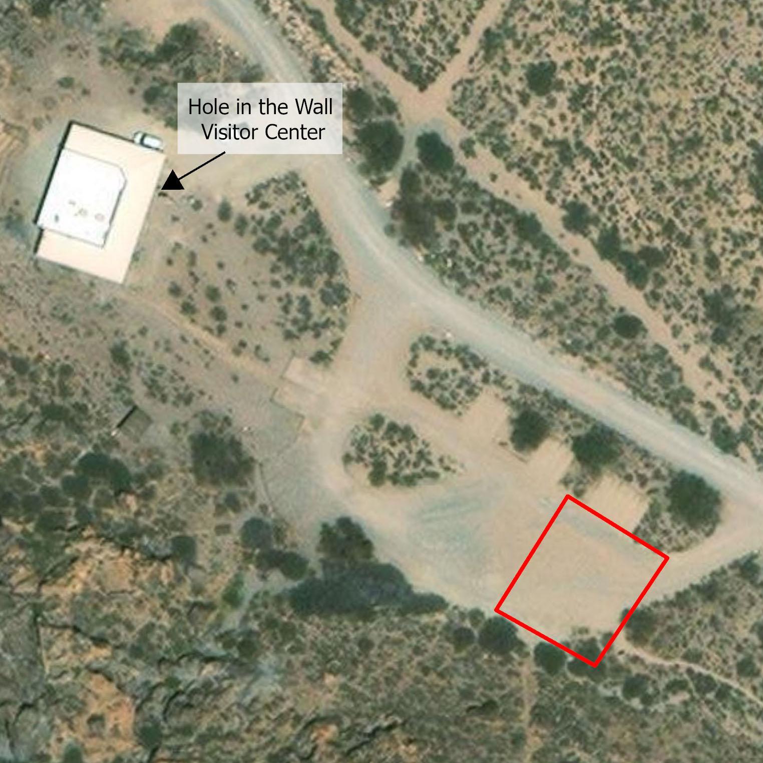 Map of First Amendment Area Hole in the Wall 