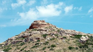 Rocky outcropping.
