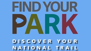 Graphic featuring 'Find Your Park' with text