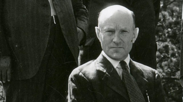 Black and white photo of John Boland.