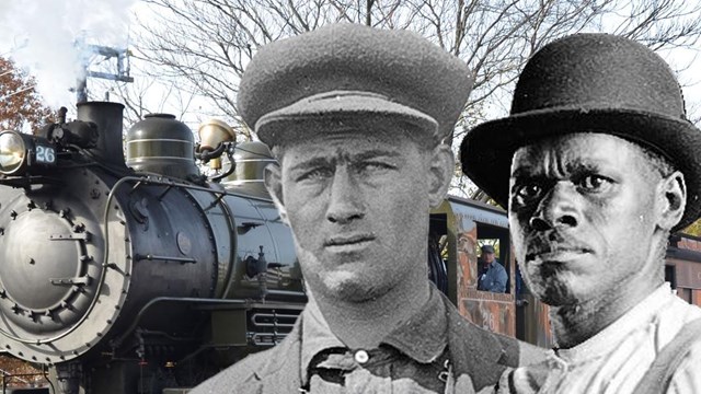 Link to All Aboard! People and Railroads at Steamtown Exhibit