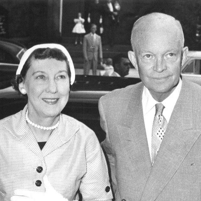 Dwight D. Eisenhower and Mamie Eisenhower