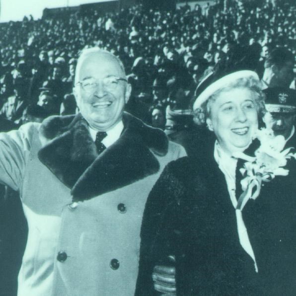 Harry S Truman and Bess Truman