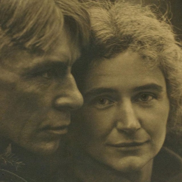 Carl Sandburg and Lillian Steichen