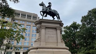 Equestrian statue of Winfield Scott Hancock