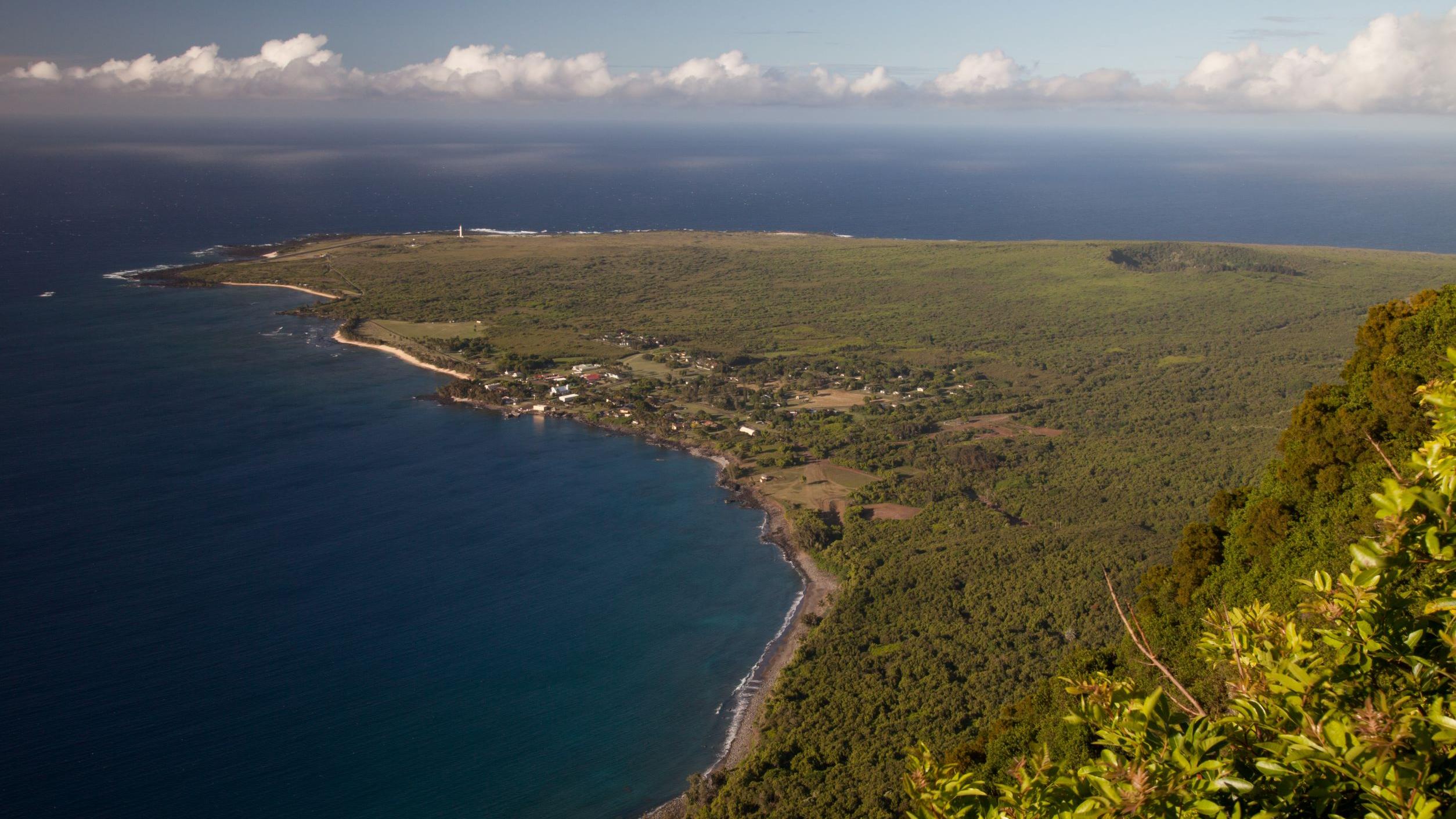 Sweeping landscape of Kalaupapa