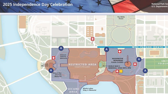 4th of July Map