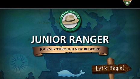 Colorful cover of the Junior Ranger e-book