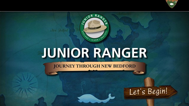 Colorful cover of the Junior Ranger e-book