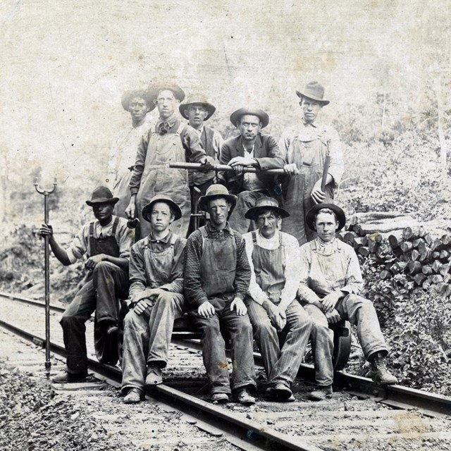 railroad workers