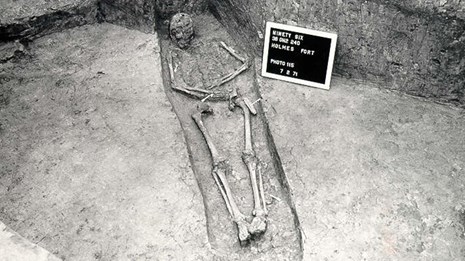 James Birmingham's skeleton