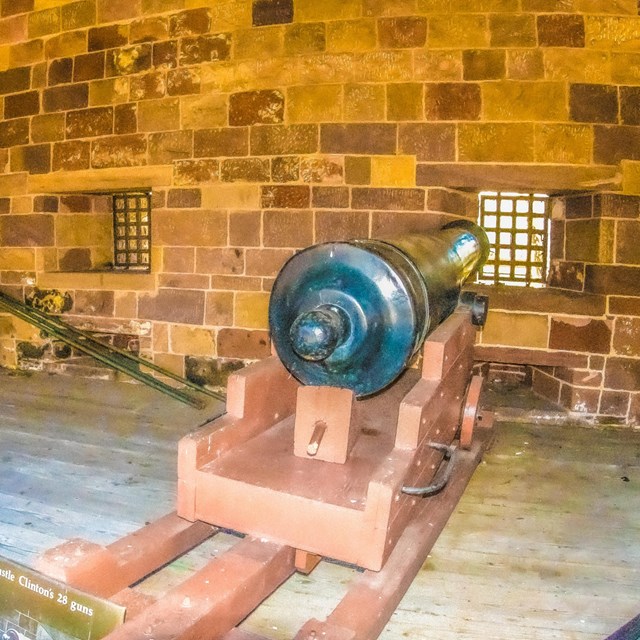 Cannon at Castle Clinton 