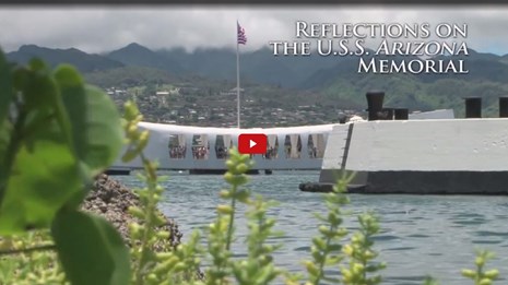 Screenshot for short film "Reflections of the USS Memorial"