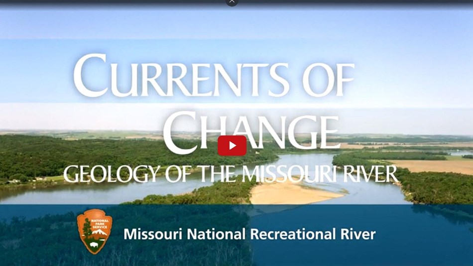 Screenshot of a video "Currents of Change: Geology of the Missouri River"