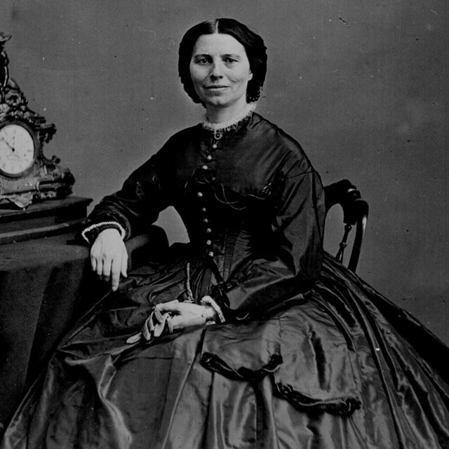 Historic portrait of Clara Barton
