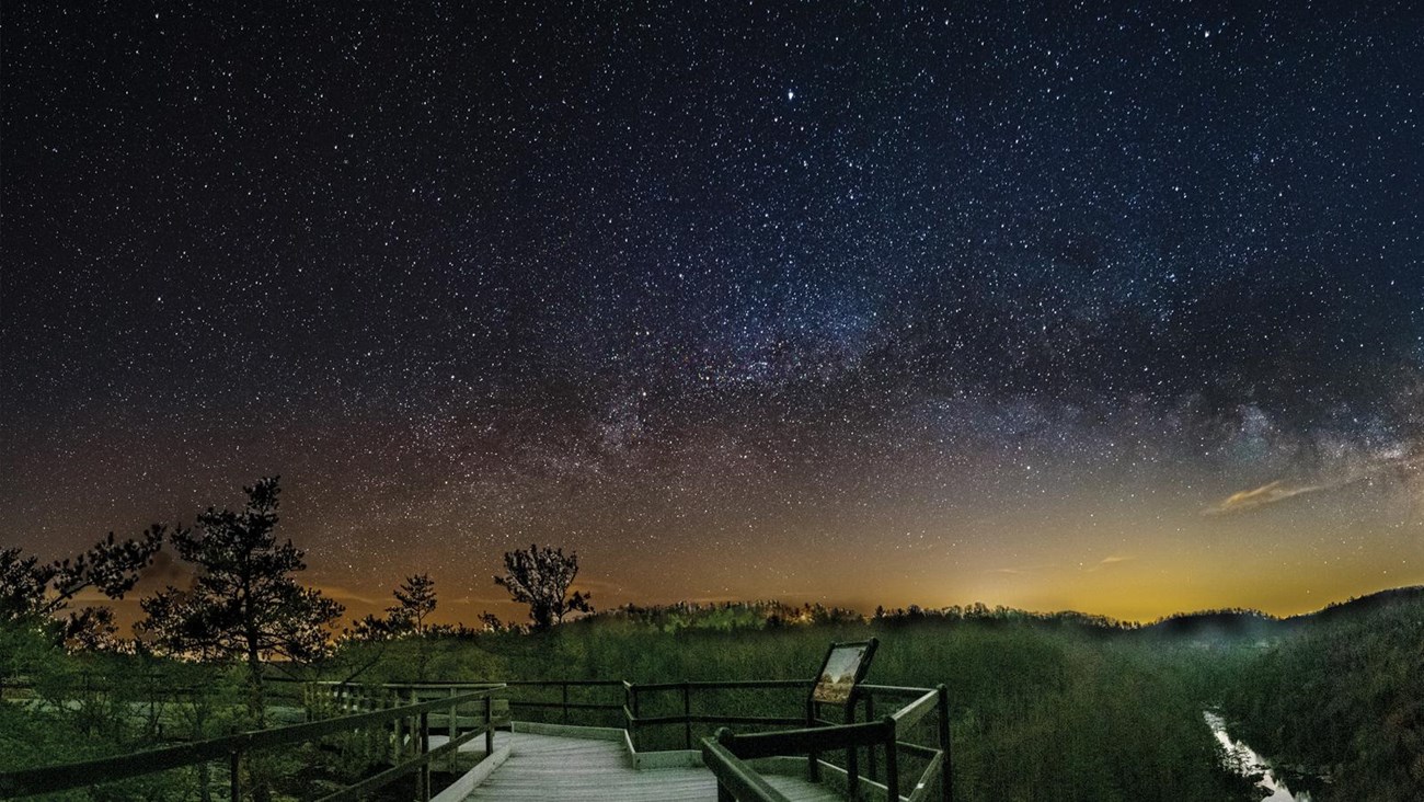 Stars at the overlook
