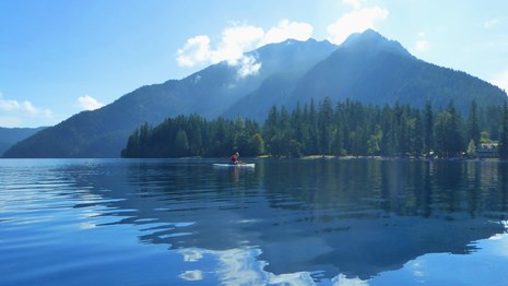 Paddle the lake!