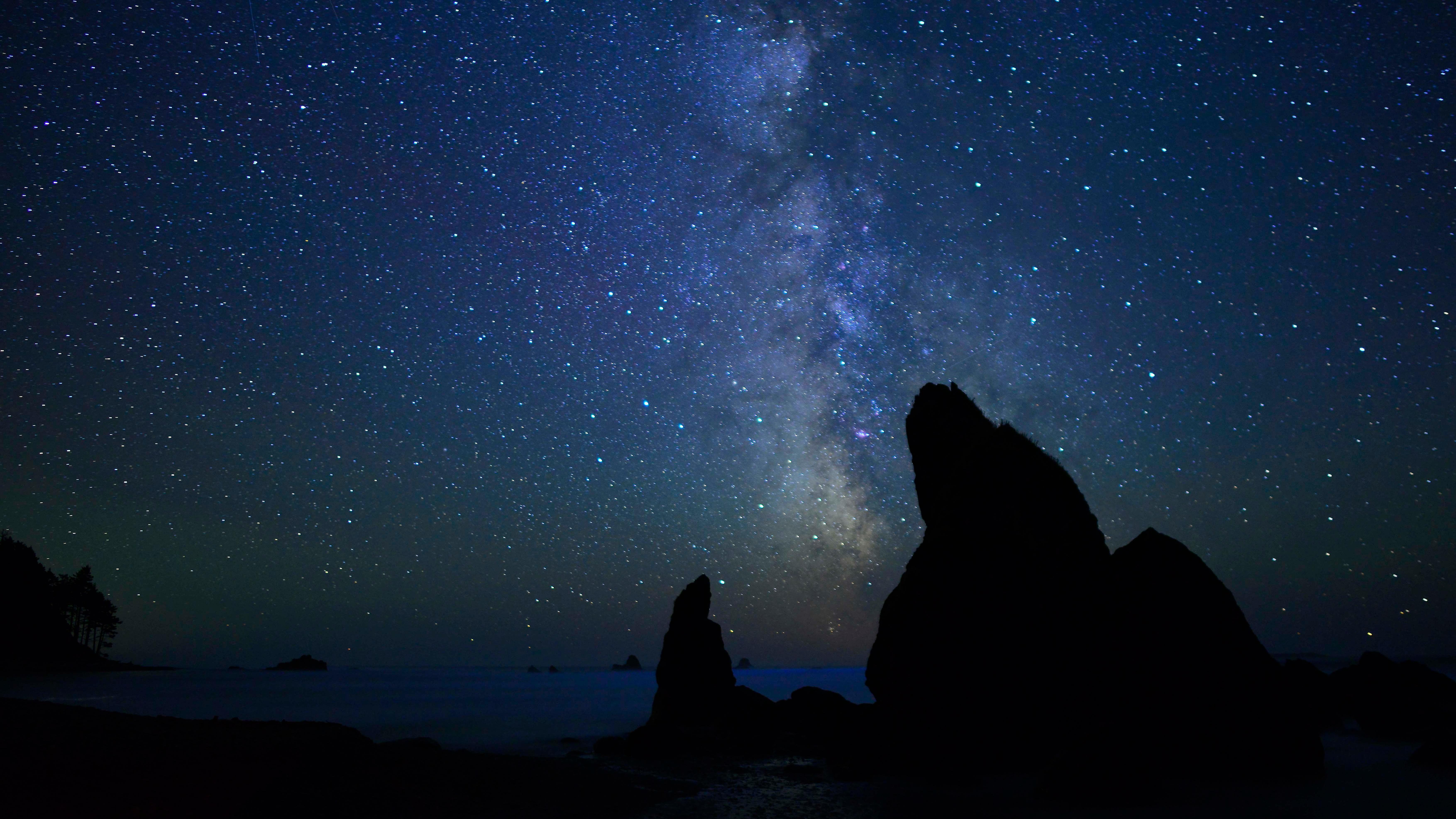 Clusters of stars form what scientists call the Milky Way