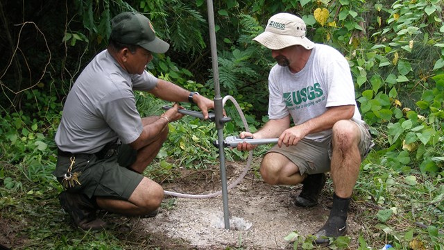 Park and partners working together to monitor groundwater vital signs