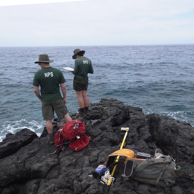 Marine water quality performed at Kaloko-Honokōhau National Historical Park