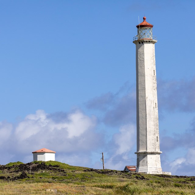 The Moloka'i Lighthouse. NPS Photo/Glauco Puig-Sanatana