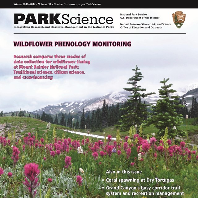 Cover of Park Science Winter 2016-2017 issue
