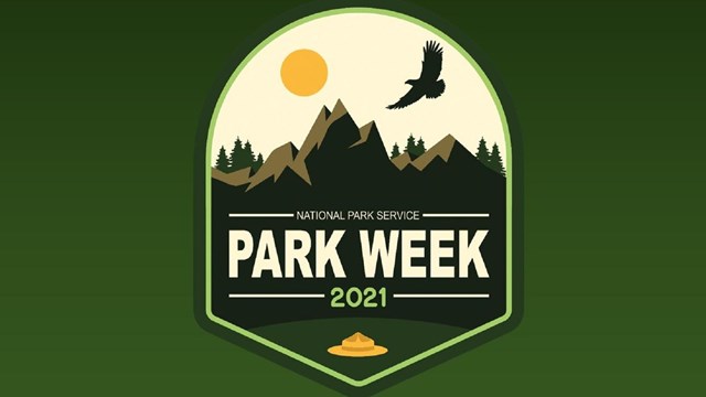 Logo for National Park Week 2021