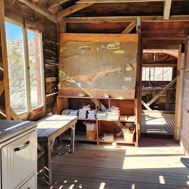 Desert Queen Ranch Schoolhouse Interior