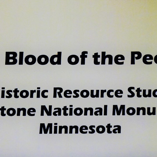 Title of the text The Blood of the People